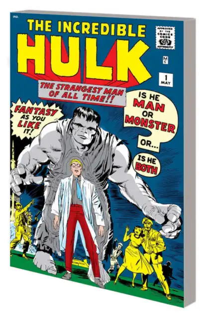 Mighty Marvel Masterworks Incredible Hulk Graphic Novel TPB Volume 01 Green Goli