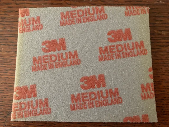 3M Softback Sanding Sponge. Medium Grit. 20 PCS