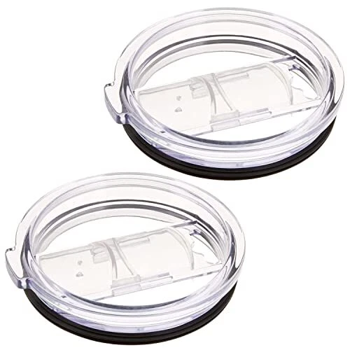 2 Replacement Lids for 30oz Stainless Steel Tumbler Travel Cup Spill Proof Lid