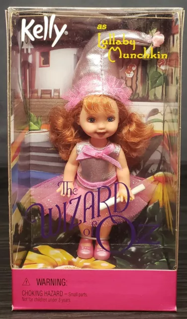 Kelly as Lullaby Munchkin The Wizard of Oz 1999 Doll 4" New In Box