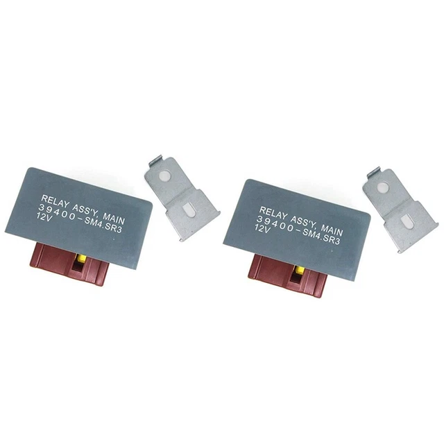 2x Pompa Carburante Relè Principale 39400-SM4-A00 per CL Integra Del Sol CRQ4F4