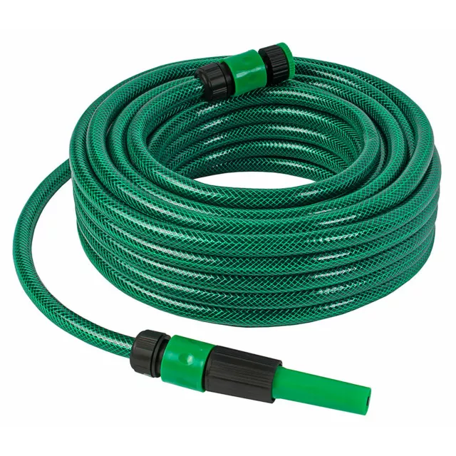 Hose Water Garden Reinforced Triple Layer Flex PVC 5 10 15 20 30M + Accessories 3