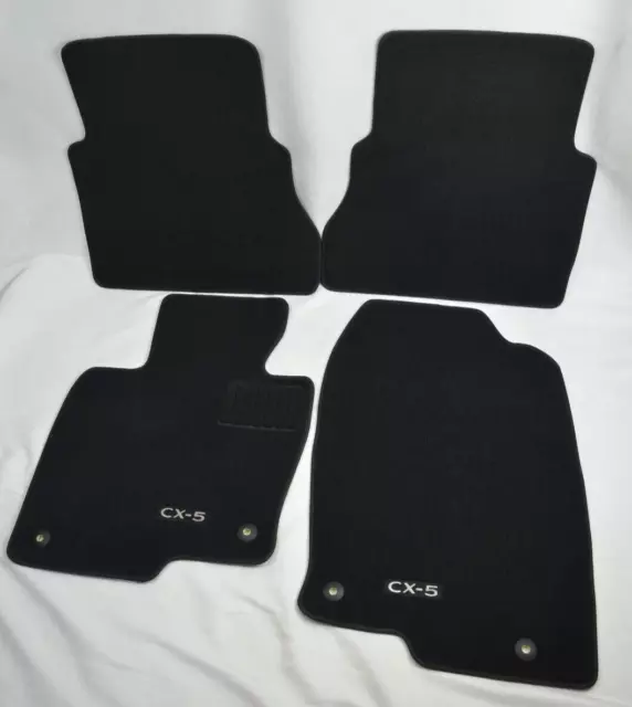 2017-2022 Genuine Mazda CX-5 OEM Floor Mats Set KBG6-68G40, 68G30, 68666, 68667