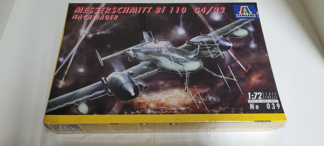Maquette avion - ITALERI - MESSERSCHMITT Bf 110 C4/R3 Nachtjäger