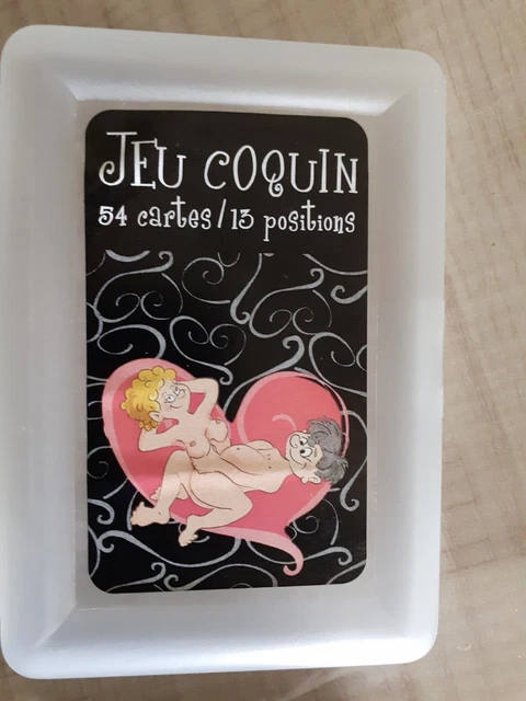 jeu de 54 CARTES COQUIN  et 13 positions   EN BOITE D'ORIGINE  neuf sous blister