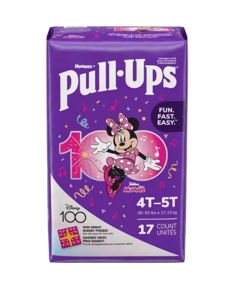Huggies Pull-Ups Training Pants for Boys 4T-5T 38-50 Pounds (102 Count) 