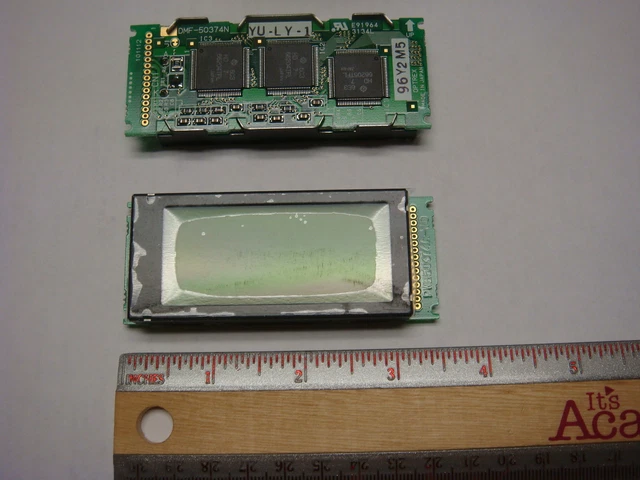 OPTREX 160x64 Full Dot Matrix LCD Display Module DMF-50374NYU-LY-1 Yellow/Yellow