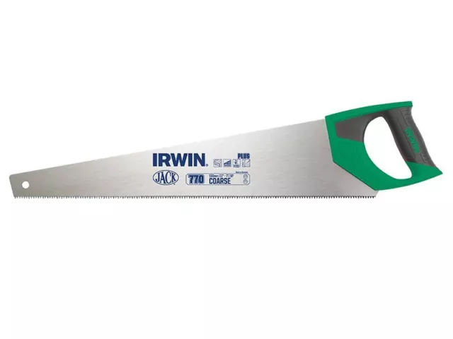 Irwin Jack 770UHP grobe Hardpoint Handsäge weicher Griff 550 mm 22 Zoll 7 TPI - 10505211