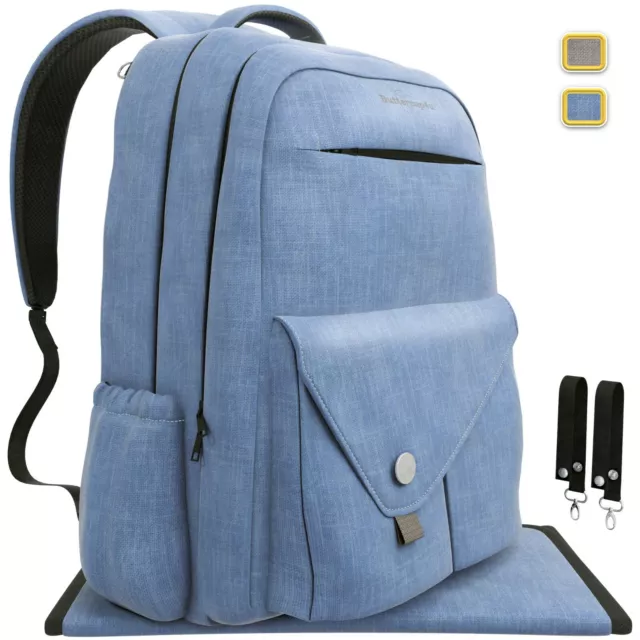 Backpack Diaper Bag Waterproof Multi-Function