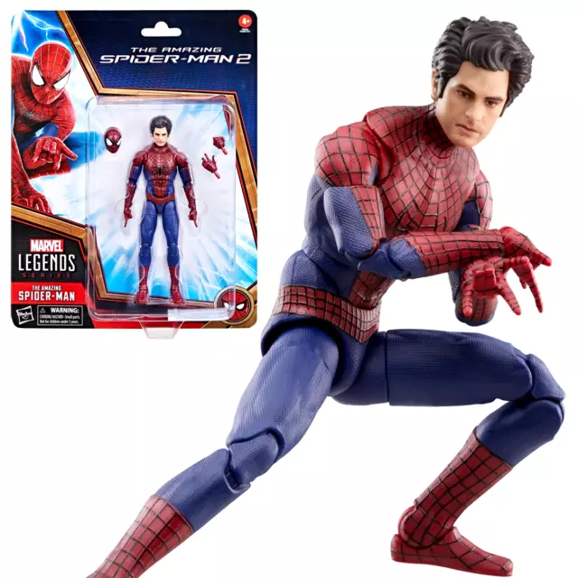 2023 Marvel Spider-Man Legends AMAZING ANDREW GARFIELD 6" Scale Hasbro Figure