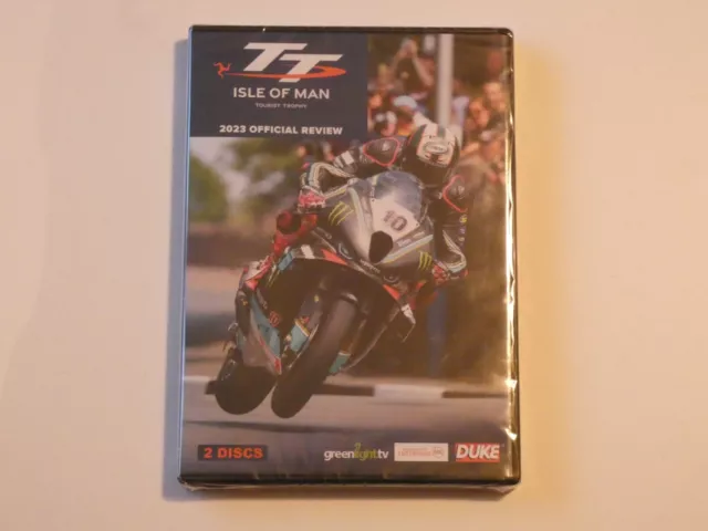 Isle Of Man Tt 2023 Official Review - Duke Pal R0 Dvd - New & Sealed