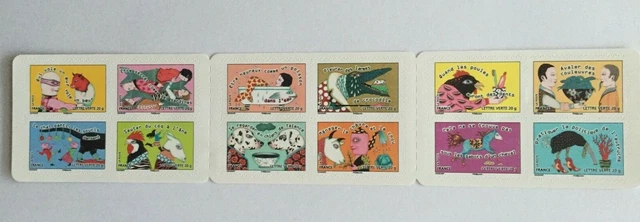 Carnet De 12 Timbres « Entre Ciel Et Terre » – Arcs-en-Ciel Du Monde – Édition France 2023 – Pour Collection