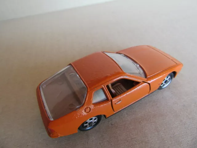 913J Mebetoys Mattel A93 Porsche 924 Orange 1:43 2