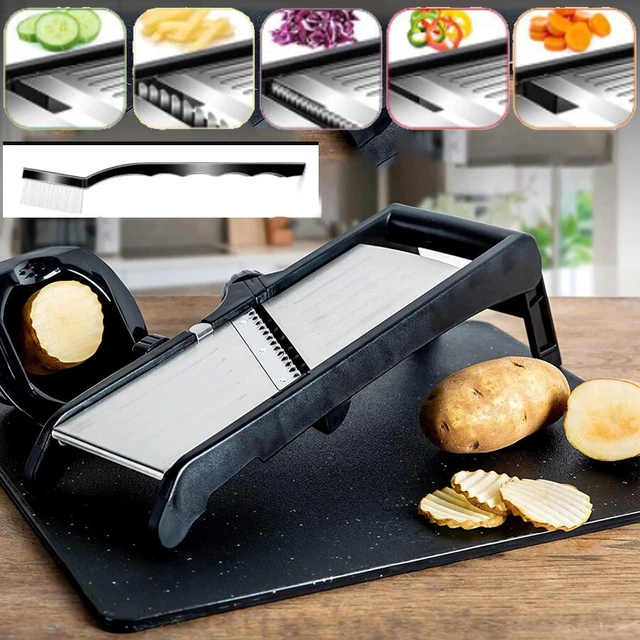HOT PROFESSIONAL MANDOLIN Slicer Vegetable Cutter Food Fruit Chopper