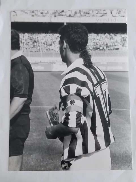 ROBERTO BAGGIO - JUVENTUS. Quadro/Quadretto a specchio 36x26 cm | UK