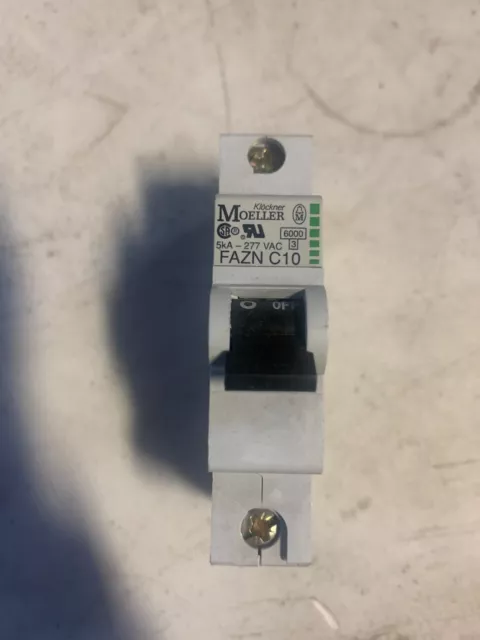 Klockner Moeller Fazn-C10/1 Circuit Breaker