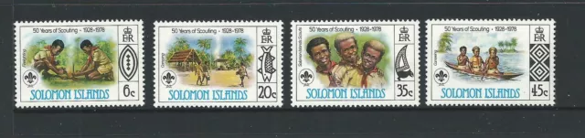 1978 Scouts set of 4 Stamps complete MUH/MNH as per Scan