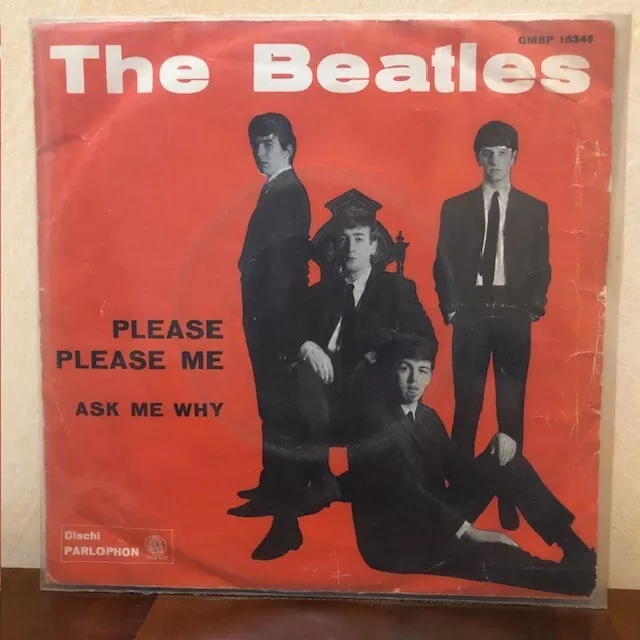 The Beatles - Please Please Me / Ask Me Why ed. Italiana Parlophone