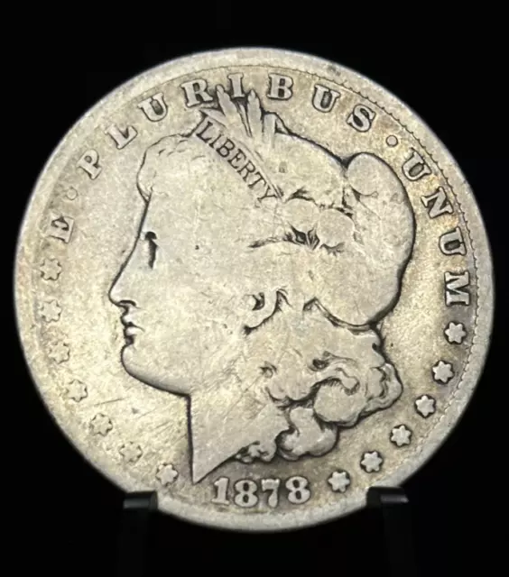 1878 CC - Morgan Silver One Dollar S$1 Coin