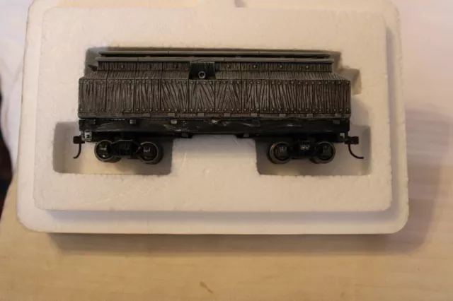 HO Scale Hawthorne Village, Armored Rail Monitor Two Car, Civil War Armor Train