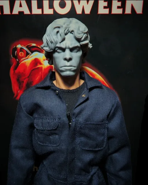 1/6 Scale Michael Myers Unmasked 1978 Custom Head Sculpt Trick Or Treat Studios