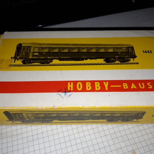 FLEISCHMANN HO REF. 1445 VOITURE VOYAGEUR 1e CLASSE FS ITALIA Az 23565 WAGON PASSAGER - Collection
