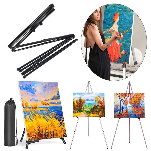 Easel pittura cavalletti treppiede supporto cavalletto scaffali per pittura display segno di matrimonio