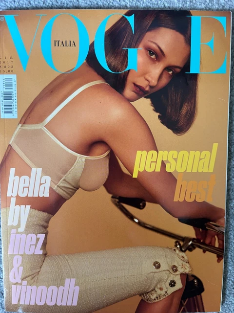 VOGUE ITALY ITALIA magazine 2017 June 802 - Bella Hadid (UK seller