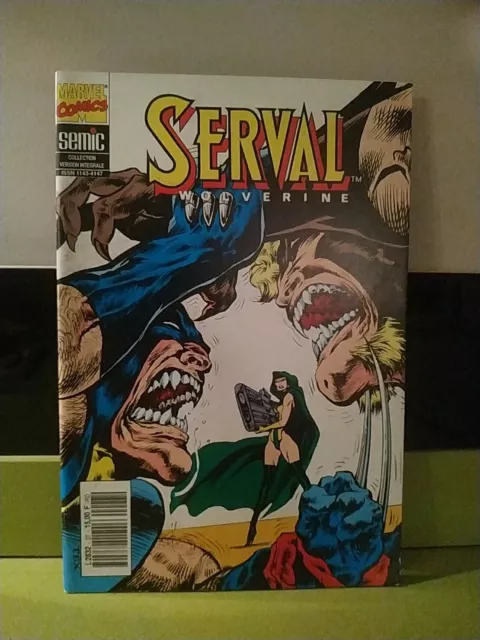 Serval / Wolverine N 27 Éditions Semic 1994 Tbe Version Intégrale X-Men Lug