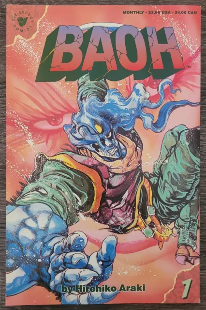 BAOH #1 Viz 1989 Shōnen Comics by Hirohiko Araki (JoJo's Bizarre Adventure)