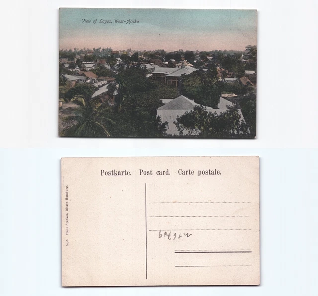 (n16709)   Ansichtskarte Lagos, ungebraucht, Verlag Spenker Hamburg
