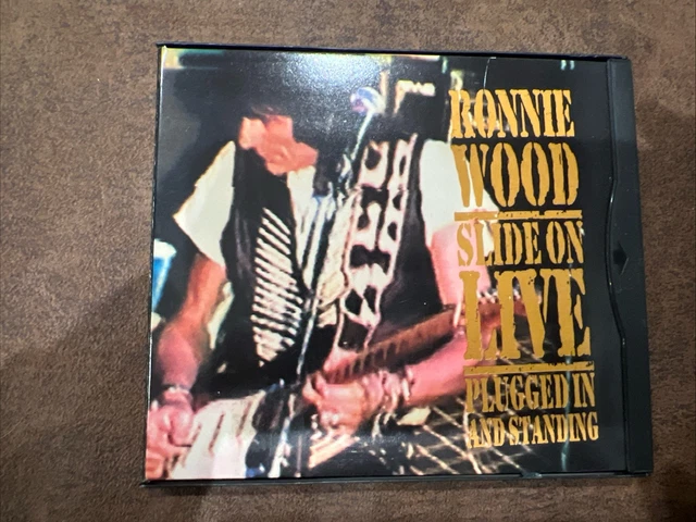 RONNIE WOOD - SLIDE ON LIVE - PLUGGED IN AND STANDING CD - Digipak