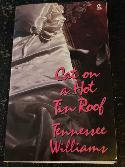 CAT ON A HOT TIN ROOF by Tennessee Williams (Paperback 1985) MADE INTO MOVIE