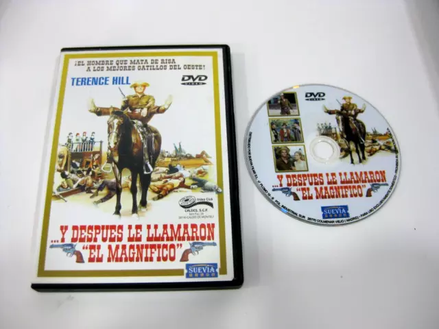 Y Après Le Llamaron " El Magnifico " DVD Terence Hill