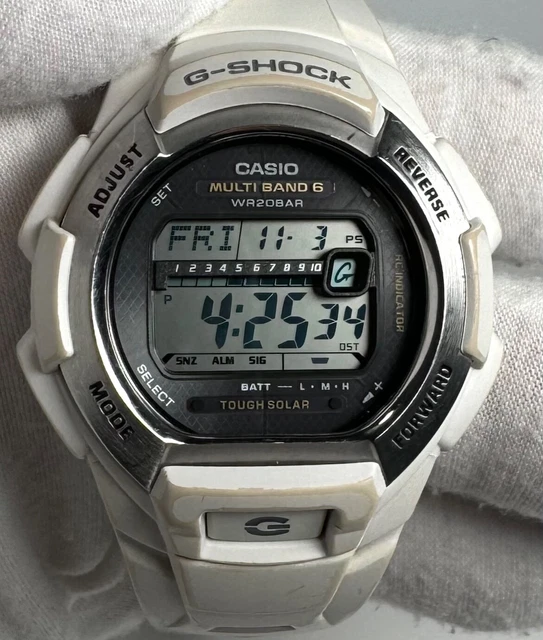 OROLOGIO CRONOGRAFO CASIO G Shock Solar Multiband 6 Uomo Allarme ...