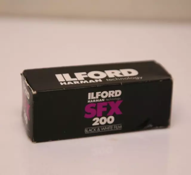 Ilford SFX Infrared Print Film 200 ISO B&W 120 Roll Expired 09/2009 Lomography