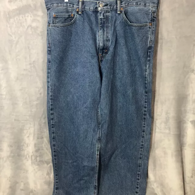 Levi Strausse & Co. Denim Jeans 550 Blue  38x30 red tag