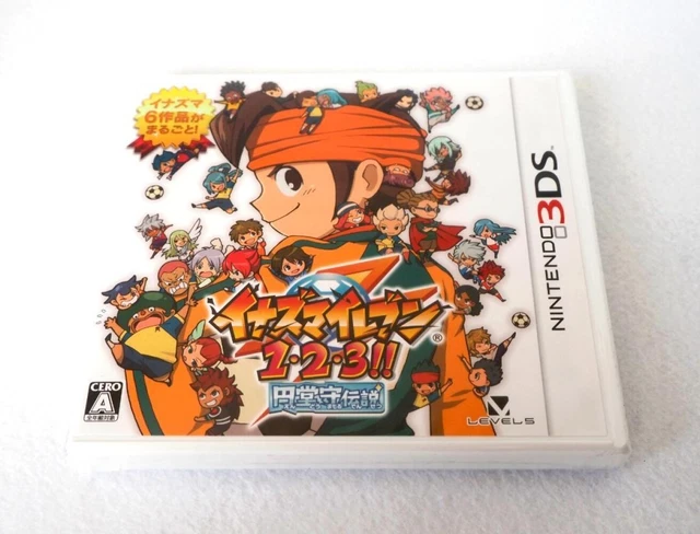 Inazuma Eleven 1 2 3 Endou Mamoru Densetsu Level5 Japan Import Nintendo 3DS NEW
