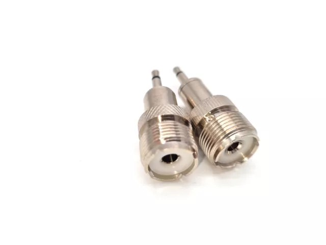 Funk Antennen Adapter PL239 to 3.5 mm Adapter So239-female zu 3.5mm Klinke Mono 3