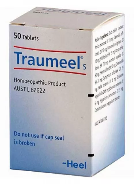 Heel Traumeel 50T - Natural Anti-Inflammatory For Soft Tissue Trauma