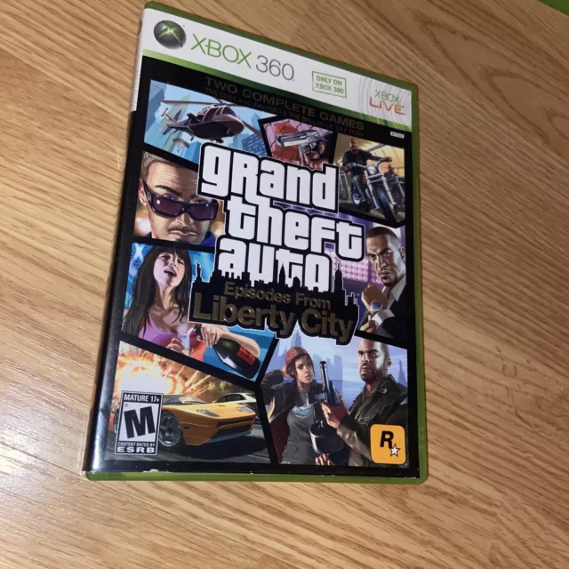 Grand Theft Auto IV Complete Edition & GTA V Lot of 2 Games TESTED Xbox 360  G49