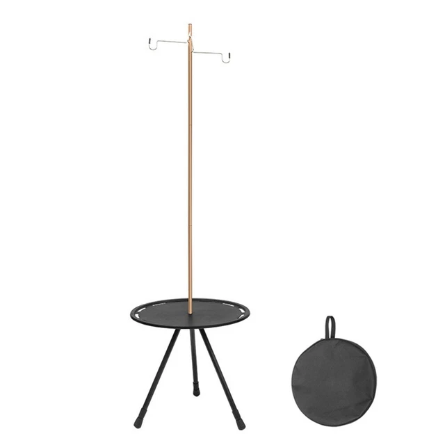 Support Trépied Pliable Pour Lanterne De Camping SAN LIKE – Léger, Avec Crochet, Pour Extérieur