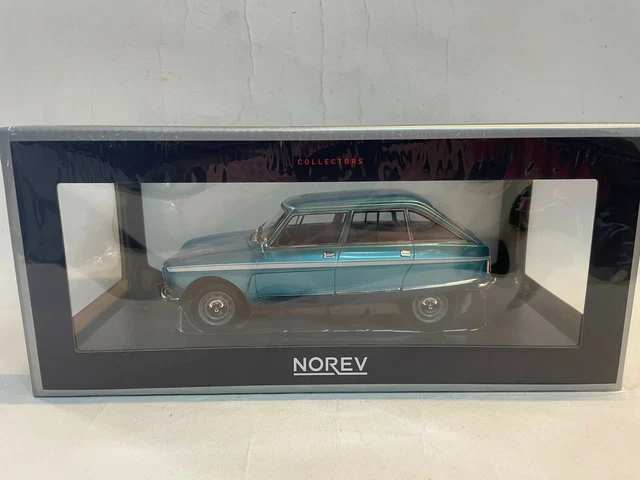 Ancienne Norev Plastique Citroen Ami 6 N°54 Ech 1/43