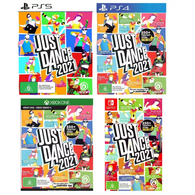 Just Dance 2021 PS4 PS5 Nintendo Switch XBOX One Series X Music Dancing Game