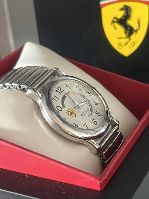 FERRARI OROLOGIO UOMO FANANTE in acciaio movimento al quarzo cavallino rampante EUR 135 72 PicClick IT