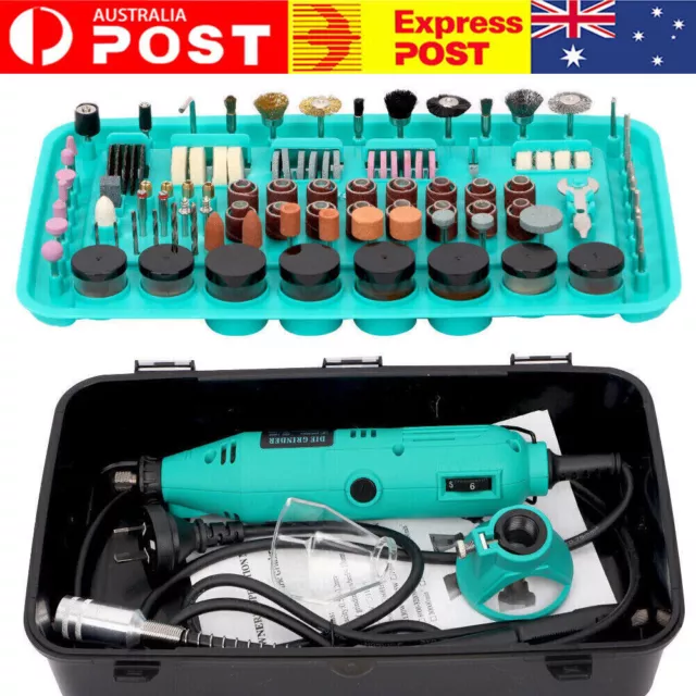 388in1 Handheld Electric Rotary Tool Drill Grinder Engraver Sander Polisher Kit