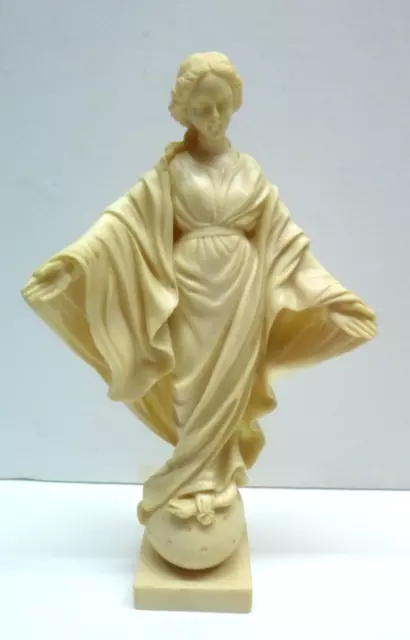 Statue of the Virgin Mary, about 9.5" high (Mary stepping on a snake) Christian