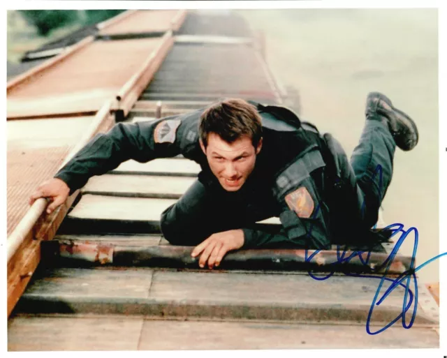 "Broken Arrow" Christian Slater Hand Signed 10X8 Color Photo COA