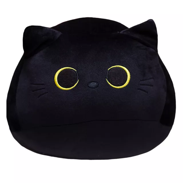 HIGH-QUALITY BLACK KITTY Stuffed Animal Toy Cartoon Cat Doll Soft Pp Cotton  $17.25 - PicClick AU