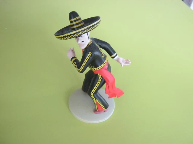Figurine Tintin Moulinsart N*56 Le Général Alcazar En Picaro